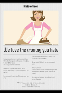 Maid of iron. Ironing service 1055763 Image 4